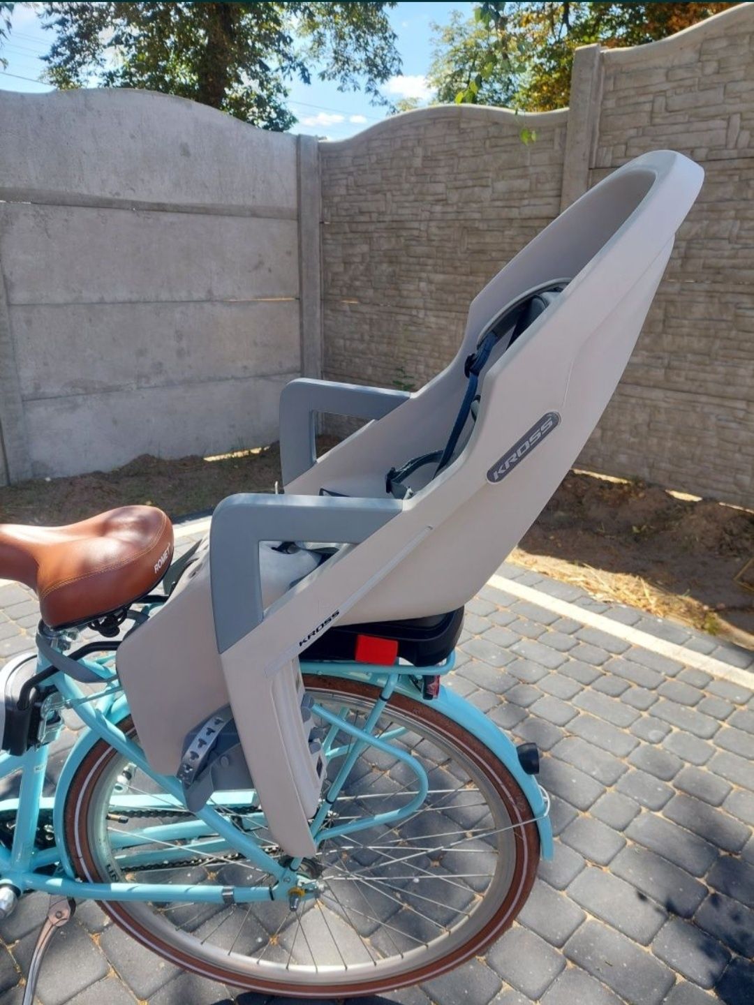 Fotelik rowerowy KROSS GUPPY MAXI RS do 22kg na tył, odchylany