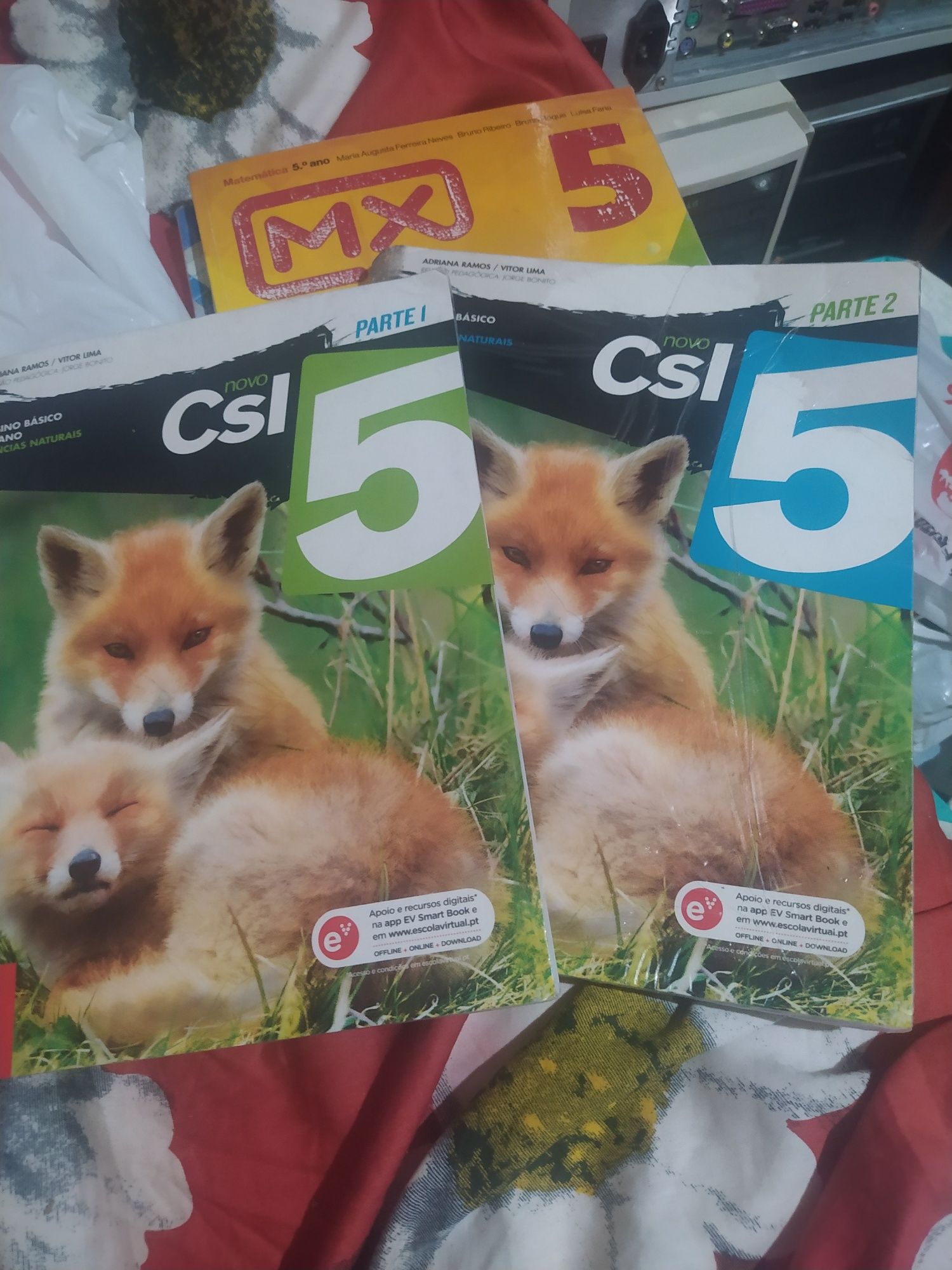 Csi ciências naturais 5 ano conjunto dois livros