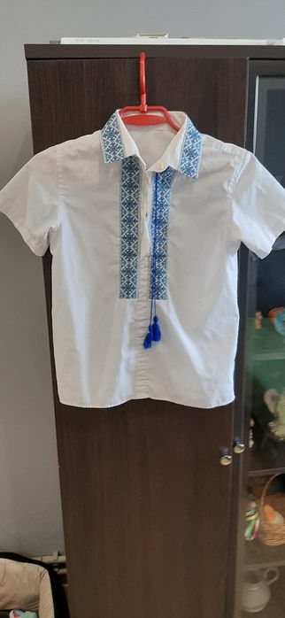 Вишиванка для хлопчика на короткий рукав