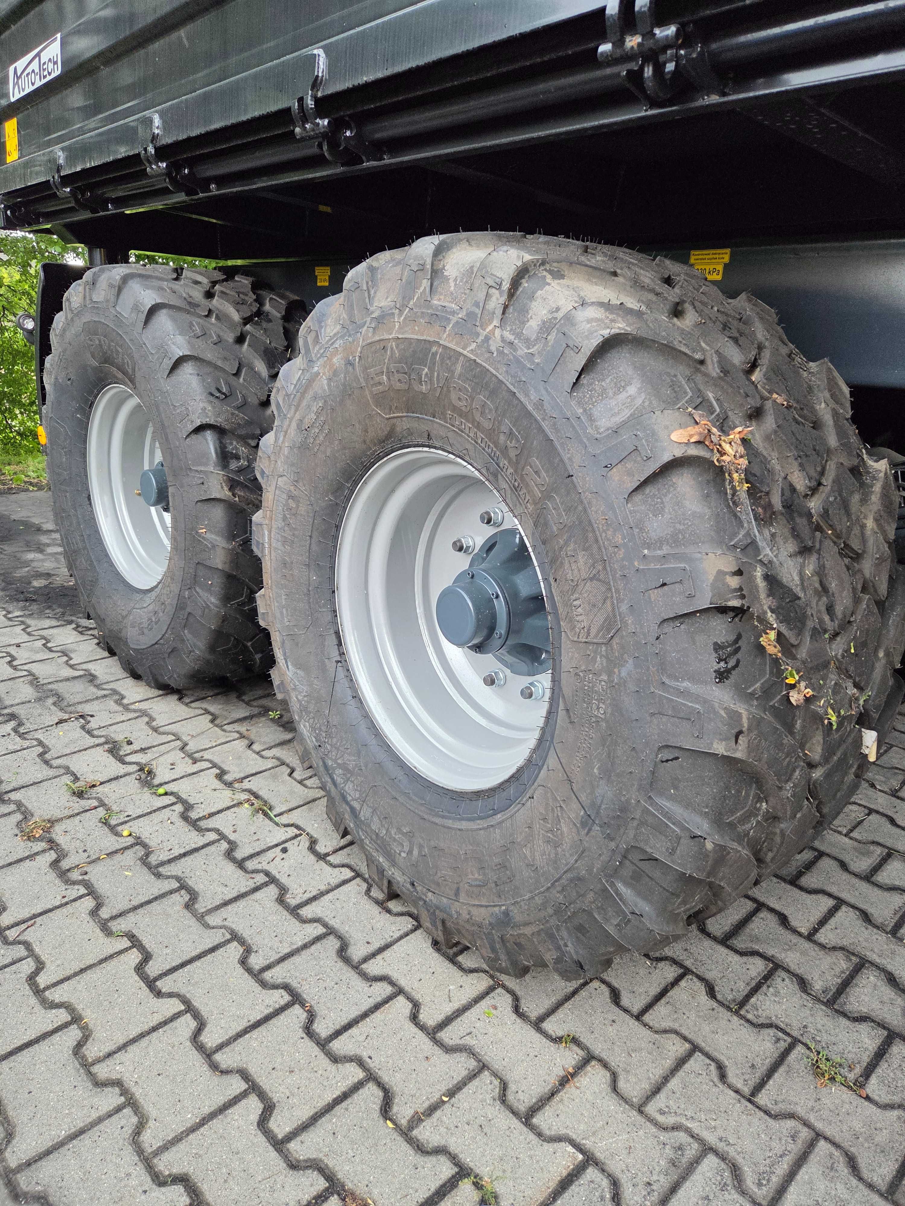 OD RĘKI !!! Przyczepa AUTO-TECH Tandem APTB 14T  PT 14T  Metal-Fach