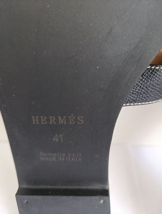 Klapki damskie Hermes