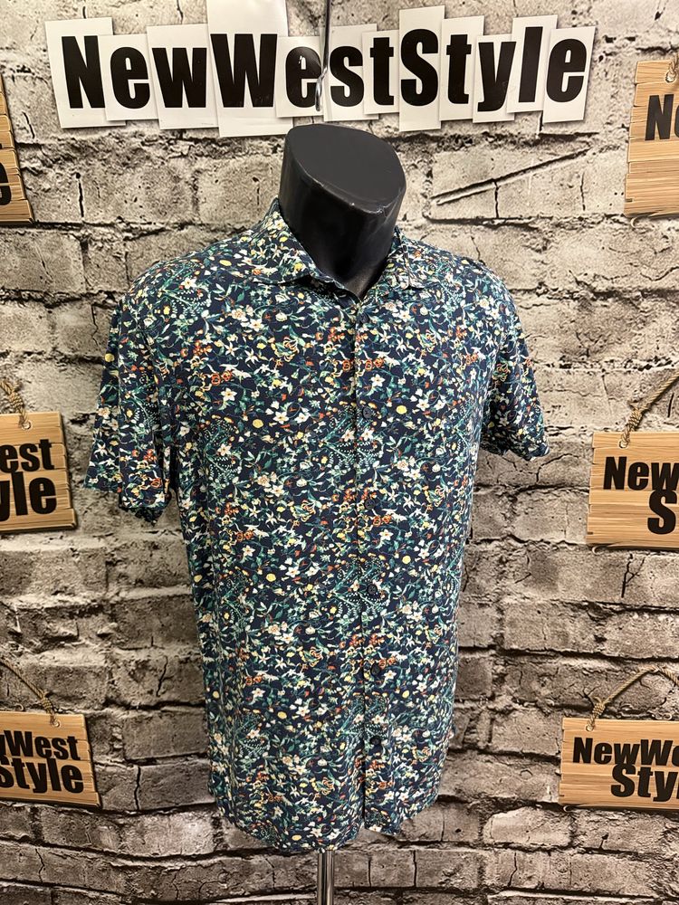Koszula męska / Selected Homme Regular Fit / wzorzysta M