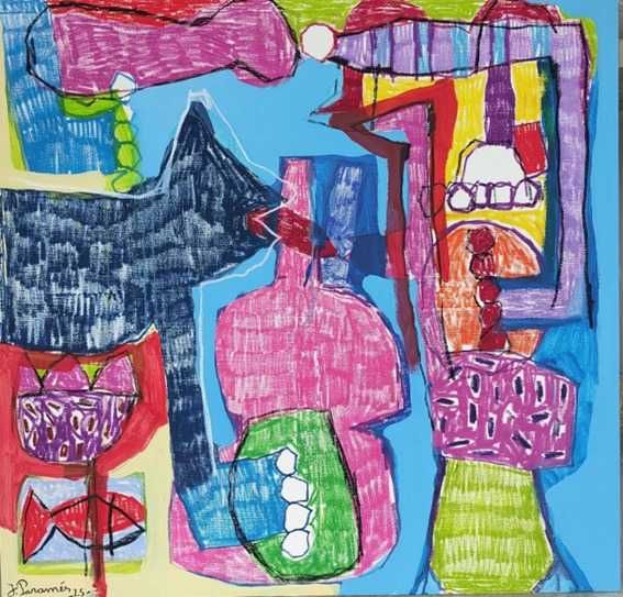 Pintura JOÃO PARAMÉS (1978) - Divertimento