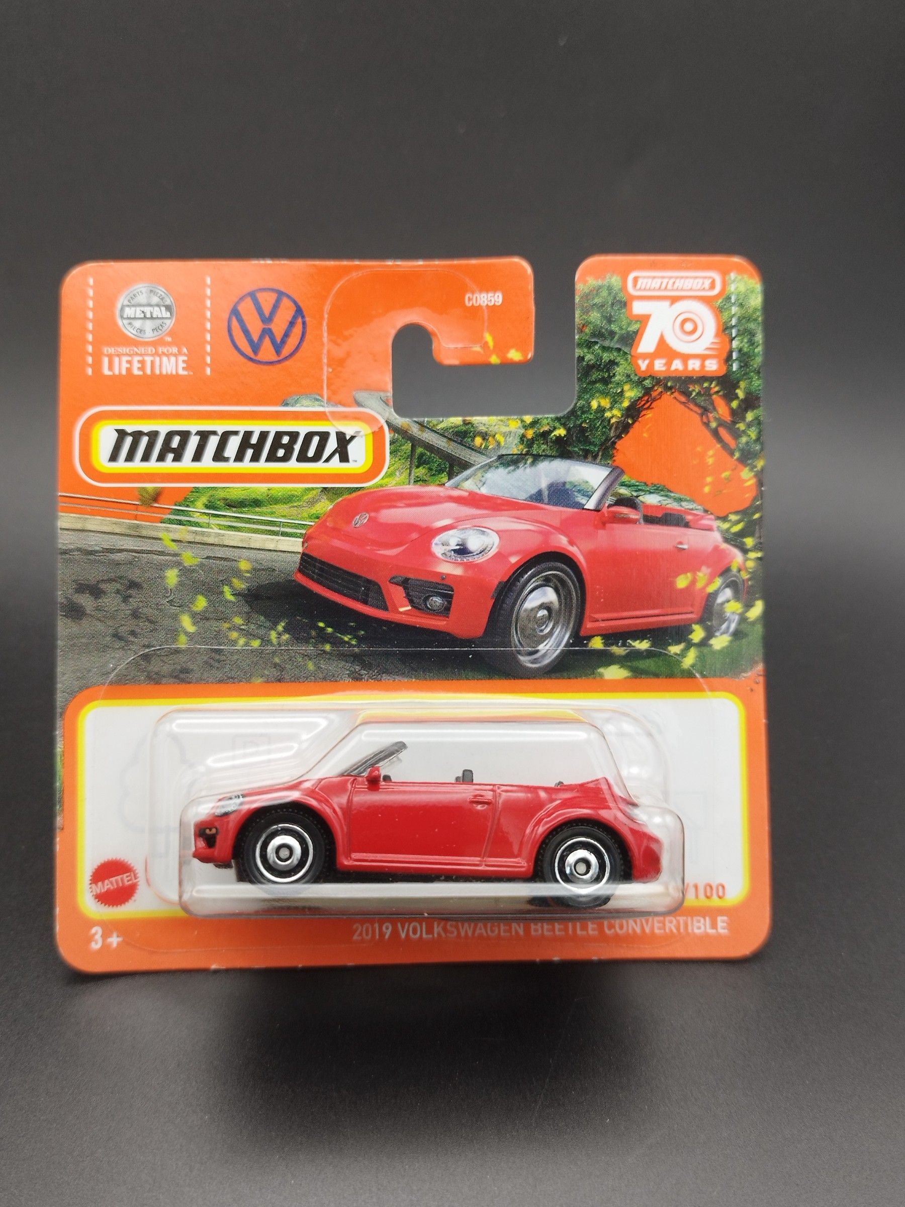 Matchbox 2019 Volkswagen GBeetle Convertible Model Nowy