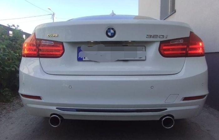 tłumik przelotowy wydech BMW F22 F30 F31 F32 F33 F36