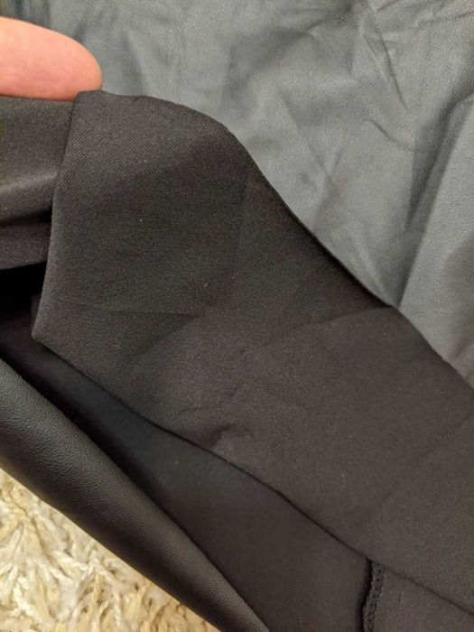 Кожаное Платье футляр шкіряна довга Сукня L-XL Ділова Госпожа Casual