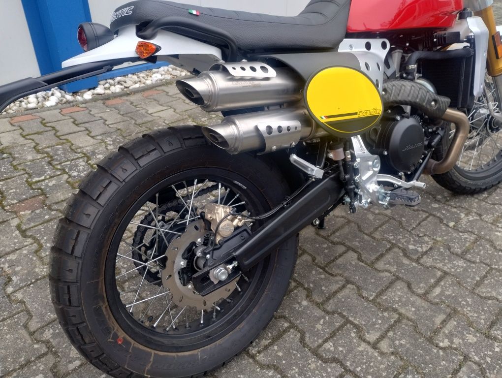 FANTIC CABALLERO Scrambler 500 836km Jak Nowy Bezwypadkowy Salon DE