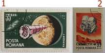 Znaczki pocztowe, Rumunia 1965-72, 12 sztuk