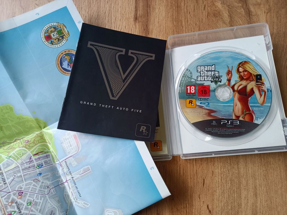 Zestaw gier na PS3 (Pięć tytułów)