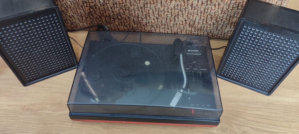 Gramofon, adapter, UNITRA Fonica WG-902 Artur sprawny, kompletny, fil