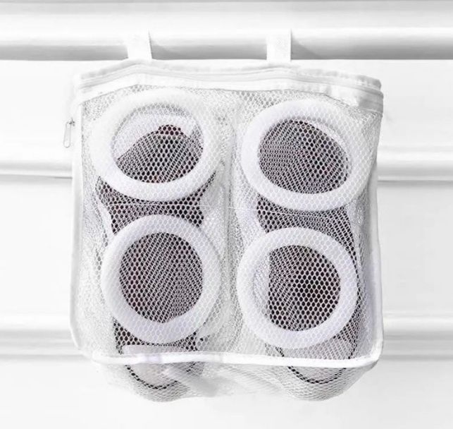 Сетка мешок для стирки обуви в стиральной машинке защита от деформации
