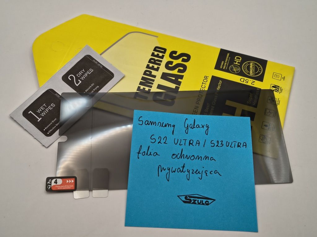 Samsung Galaxy S22 ULTRA S23 ULTRA folia prywatyzująca ochronna