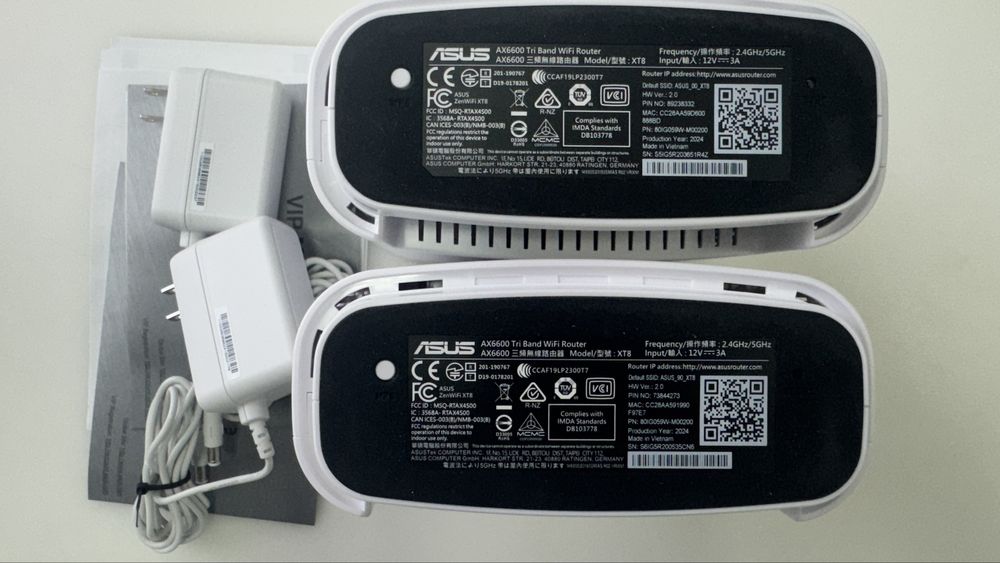 Маршрутизатор USA ASUS ZenWiFi XТ8 2РК AX6600