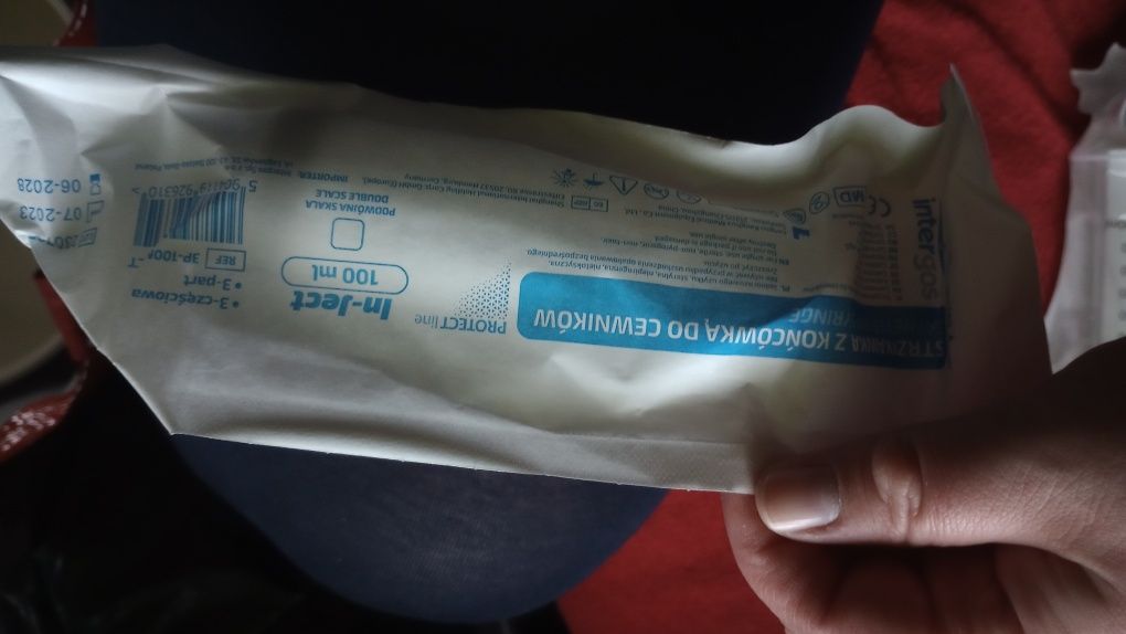 Zestaw strzykawek 50 ml i 100 ml