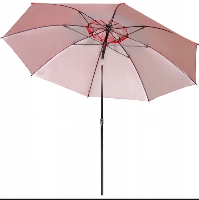 Parasol WINDPROFI czerwony wł. szkl. 200cm