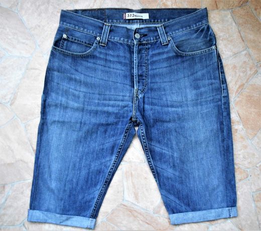 джинсовые бриджи Levis 512 размер W36 (52) оригинал