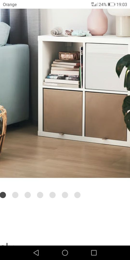 Kallax IKEA 2x2 szafka