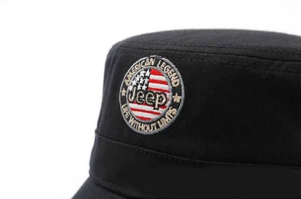 Кепка-немка "Jeep Spirit", черная, новая, оригинал, упаковка.