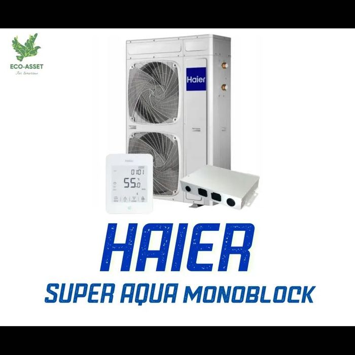 Pompa ciepła Haier Super Aqua 16 kW (AU162FYCRA HW) monoblok LISTA ZUM