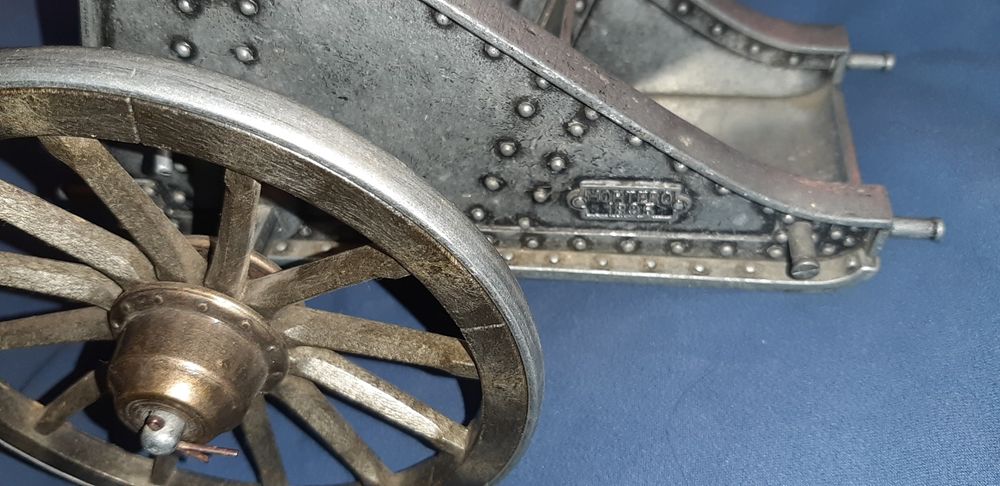 Armata moździerz duża miniatura Mortero 1895 szabla bagnet