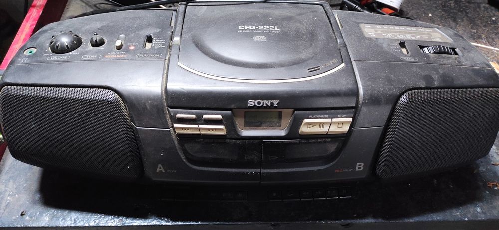 Radiomagnetofon sony