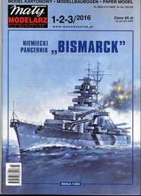 Mały Modelarz 1-2-3_2016r. BISMARCK model 1:300