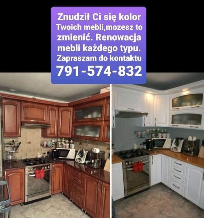Renowacja mebli kuchennych