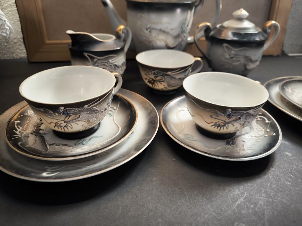 Conjunto de chá loiça japonesa 12 peças