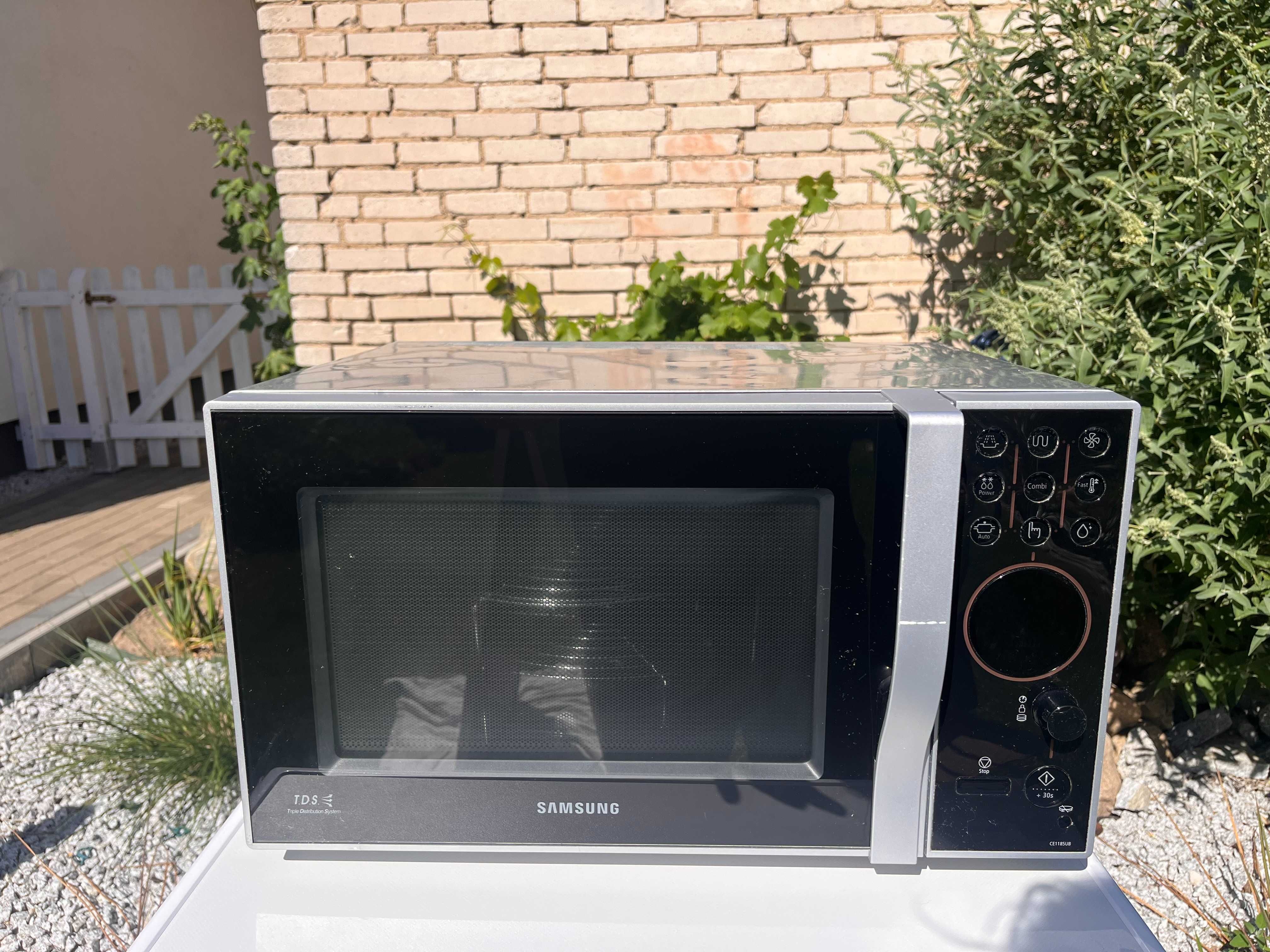 Kuchenka Mikrofalowa, Mikrofalówka Samsung - Inox,900 W,Grill - Dowóz