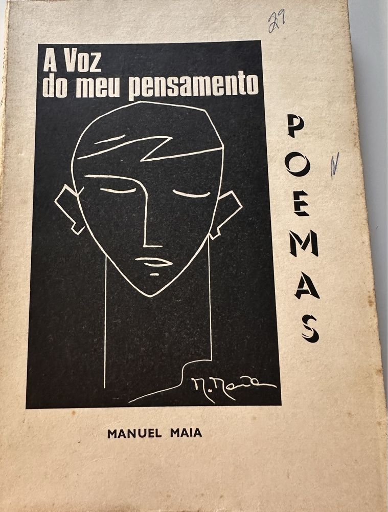 Livro de poemas “A voz do meu pensamento” de Manuel Maia