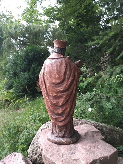 Ludowa figura św. Jana Nepomucena