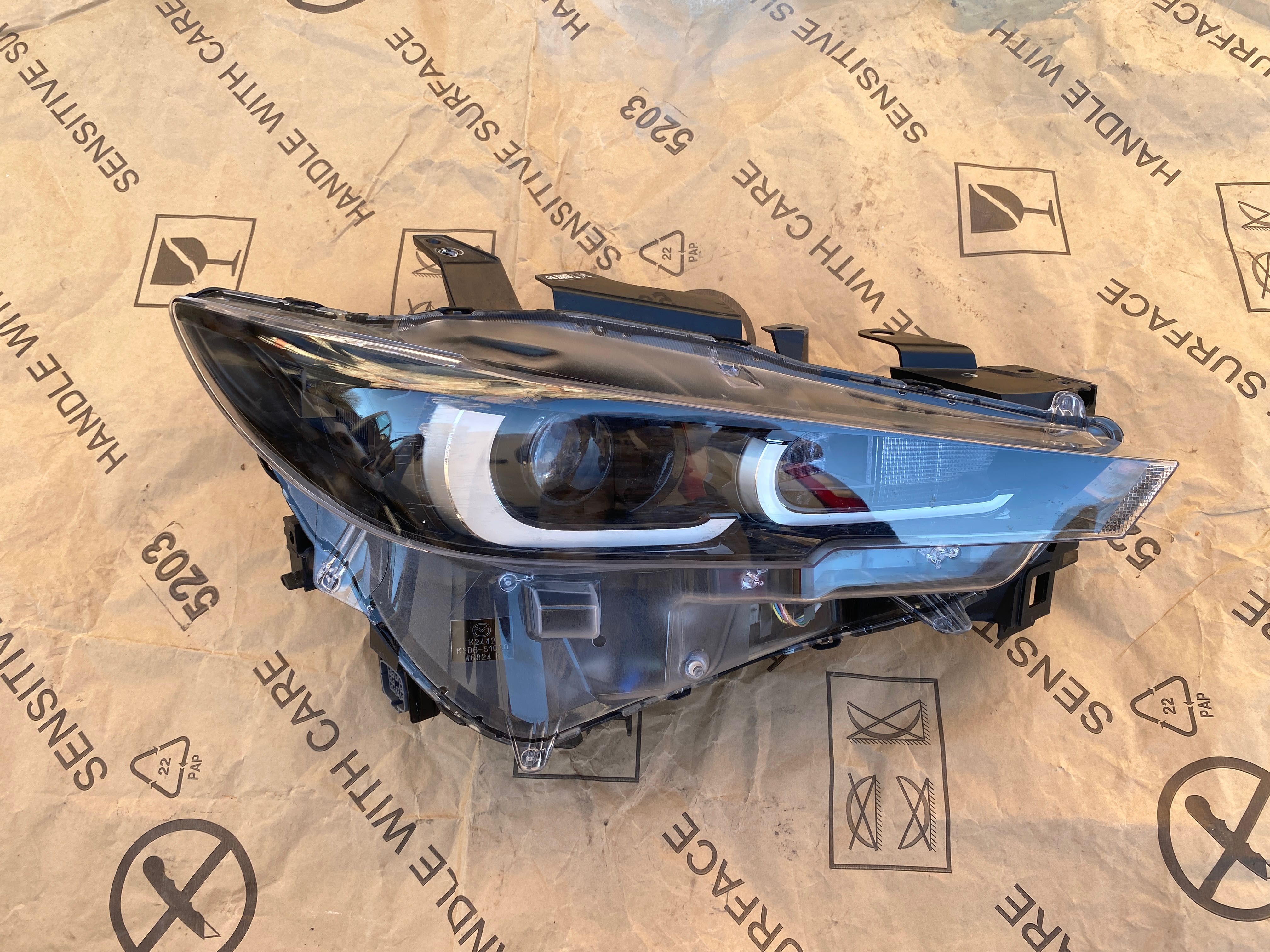 Mazda CX-5 II Lift 12PIN lampa przednia przód FULL LED EU oryginał