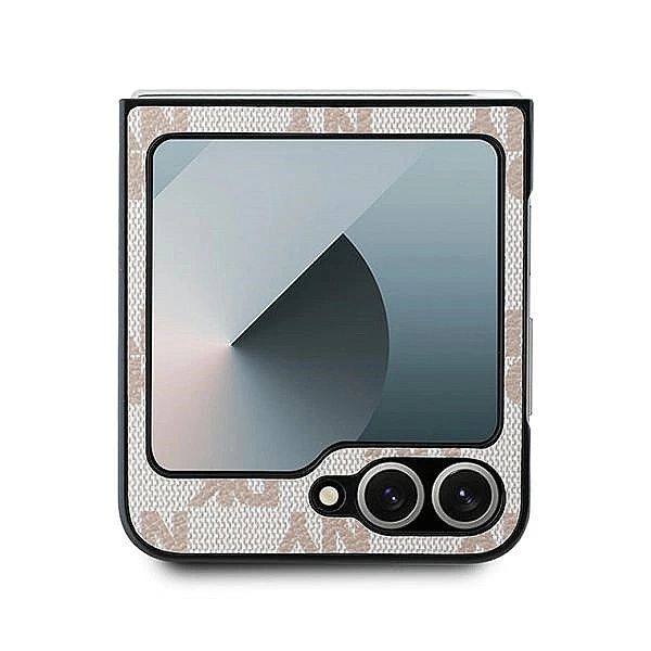 Etui DKNY Chequered Pattern Printed Stripes na Samsung Galaxy Z Flip 6