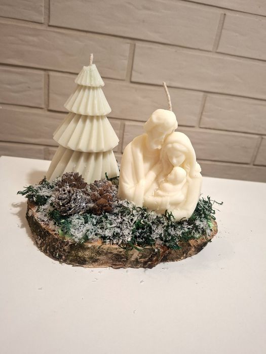 Świeczki z wosku sojowego