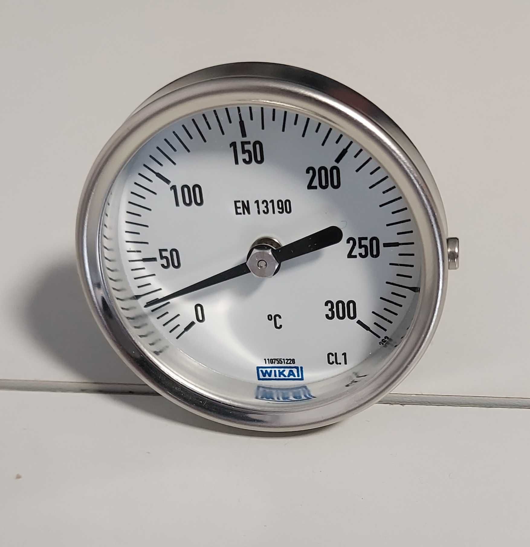 Termometr bimetaliczny ze stali nierdzewnej WIKA A52.063