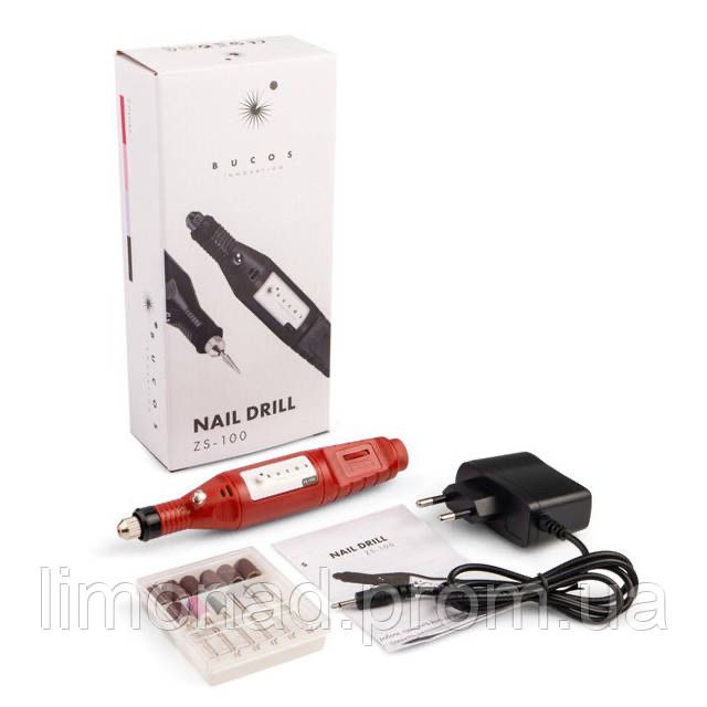 Портативный фрезер-ручка для маникюра BUCOS ZS-100 9 Вт 20000 об/мин