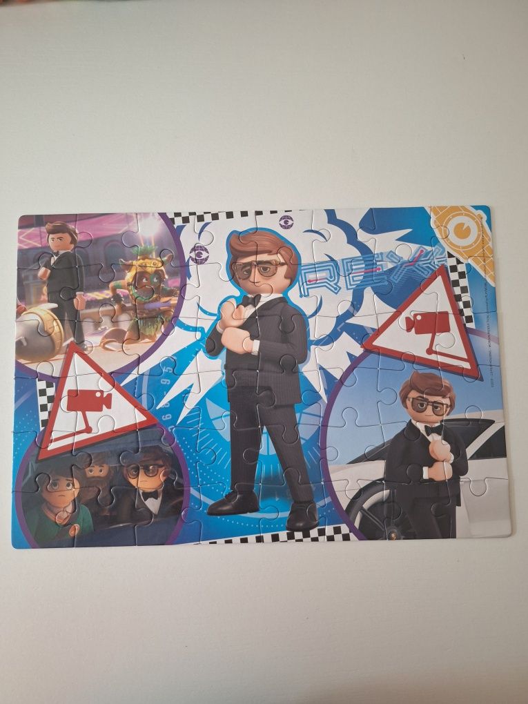 Puzzle playmobil The Movie Clementoni