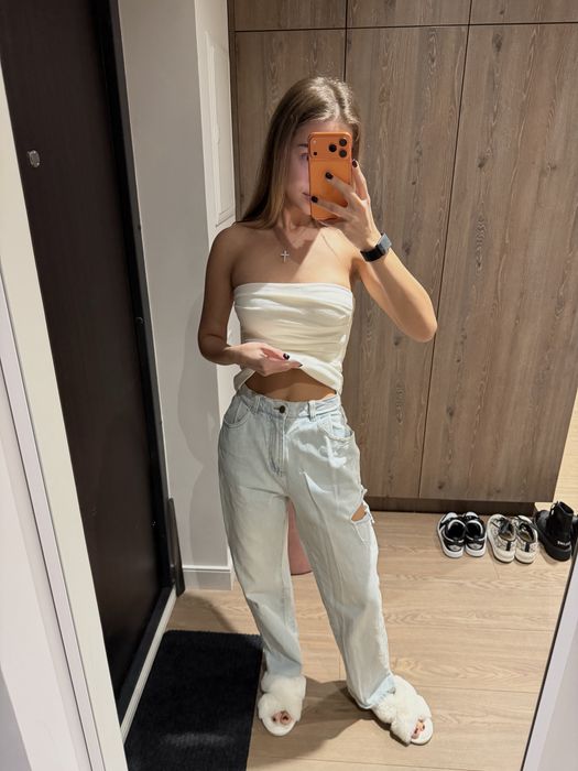 Белый топ papaya