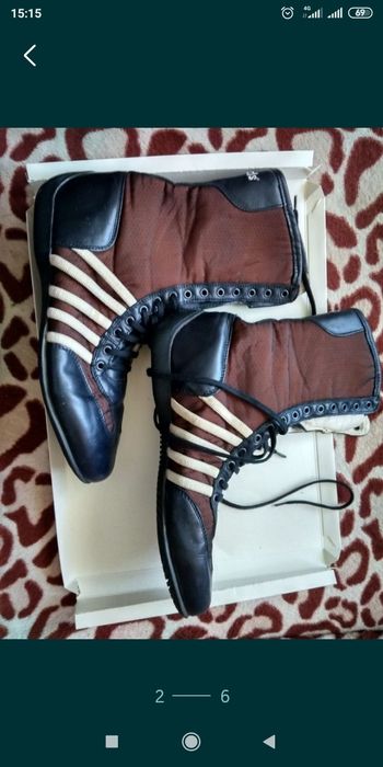 Шкіряні жіночі чобітки