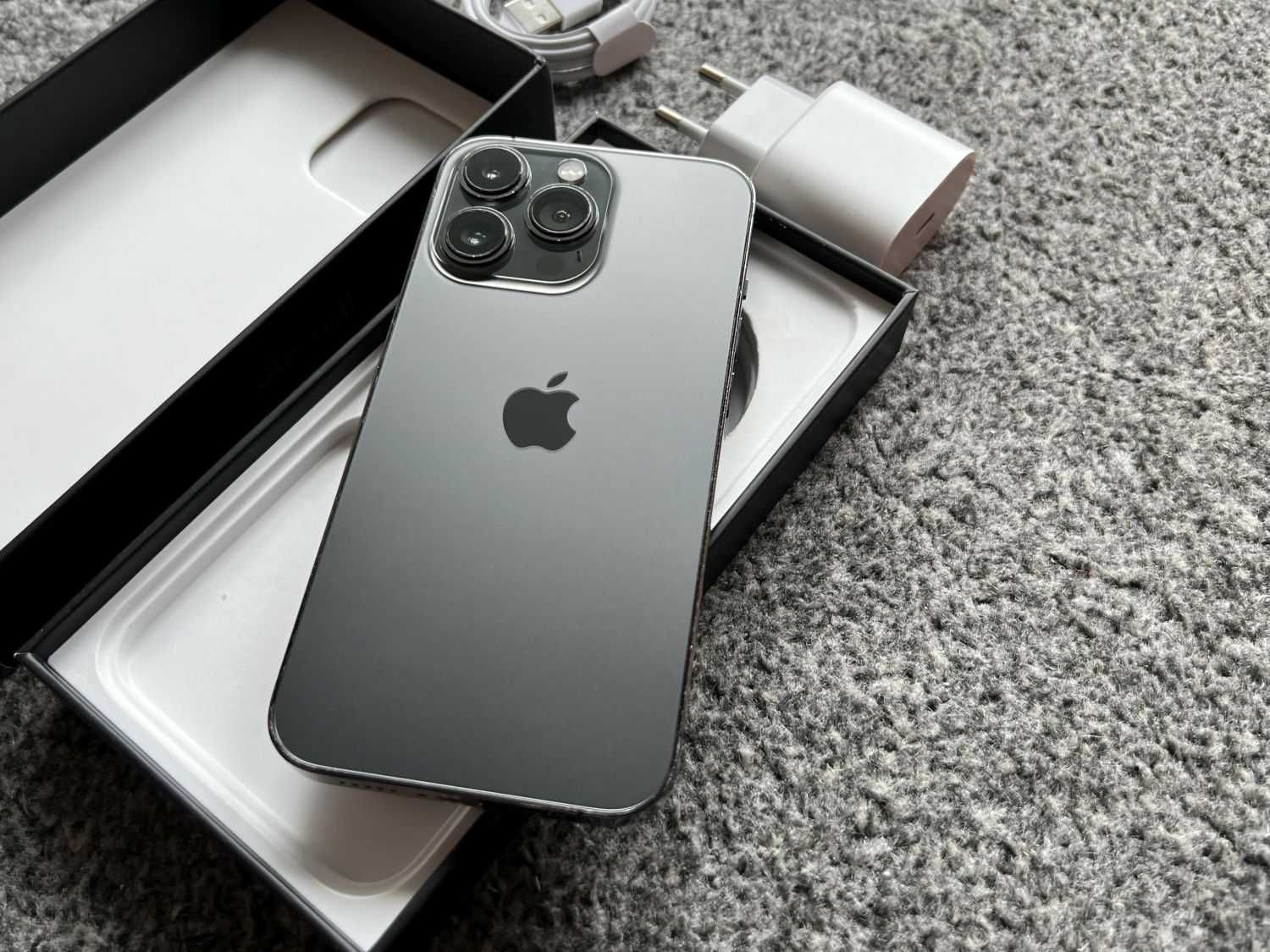 iPhone 13 Pro 128GB SPACE GREY SZARY Grafitowy Bateria 100% Gwarancja