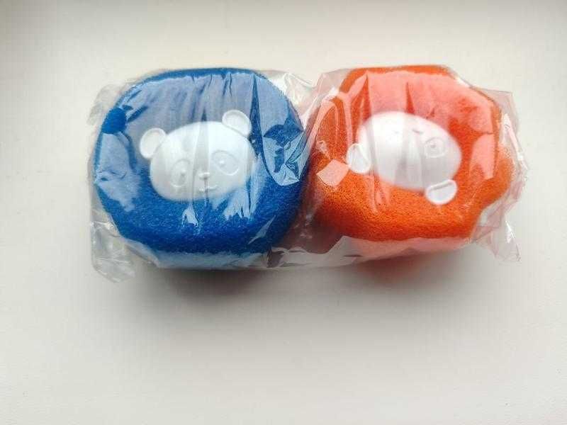 Шарики мячики для стирки, которые собирают ворс и шерсть набор 2 шт