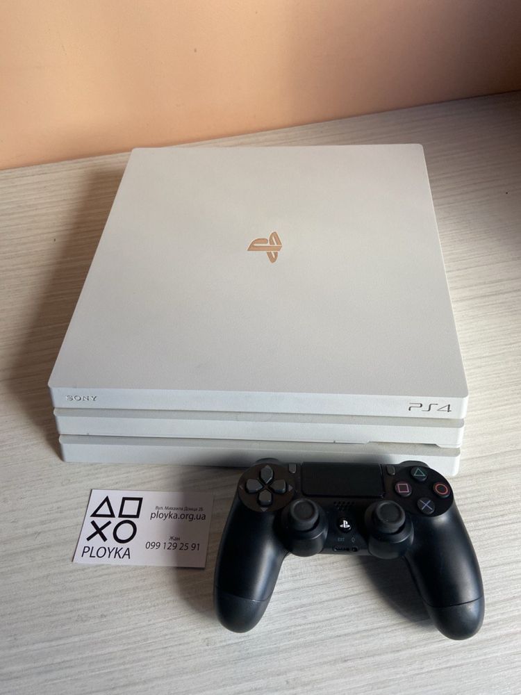 Магазин. Sony Playstation 4 PRO 1TB Белая White. Гарантия 3 мес!