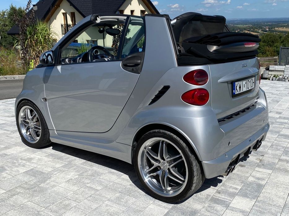 Smart Fortwo jedyny taki Brabus w kraju, 102KM, Carlsson 81000km