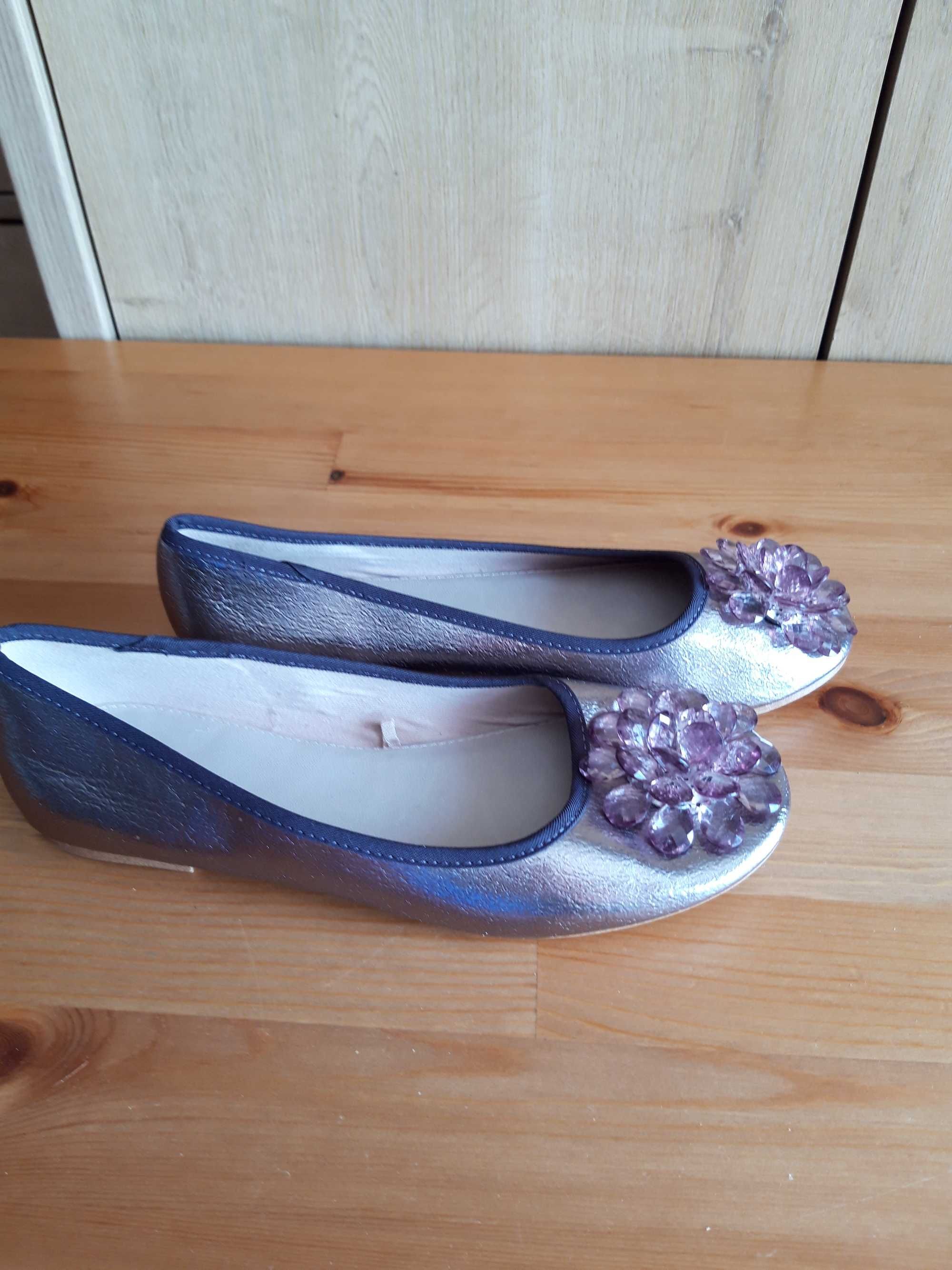 Baleriny dziecięce/damskie, r. 37
