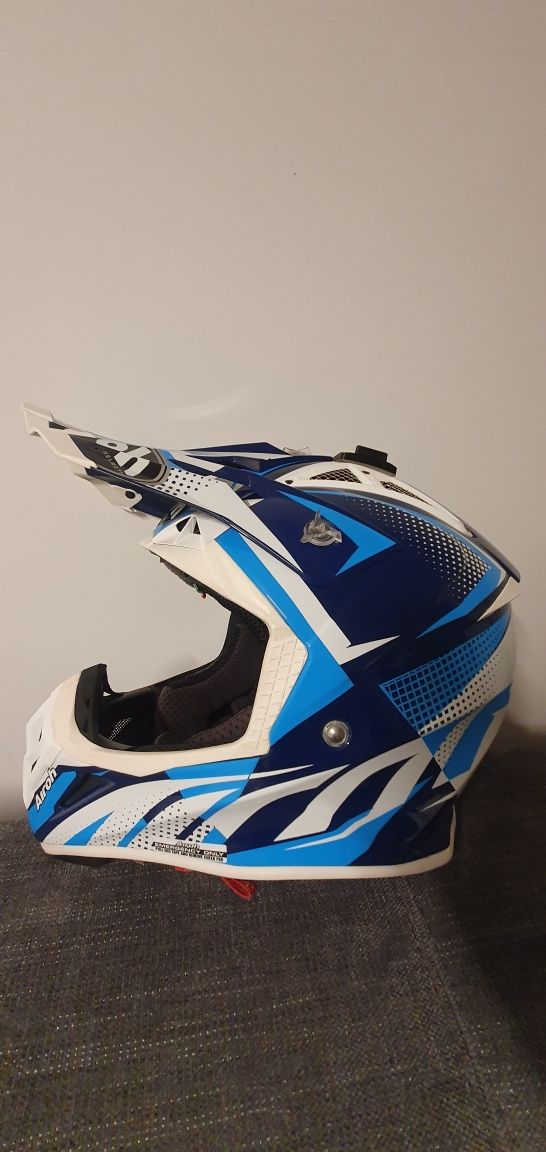 AIROH AVIATOR 2.2 FLASH BLUE MX kask quad avt rozmiar xl