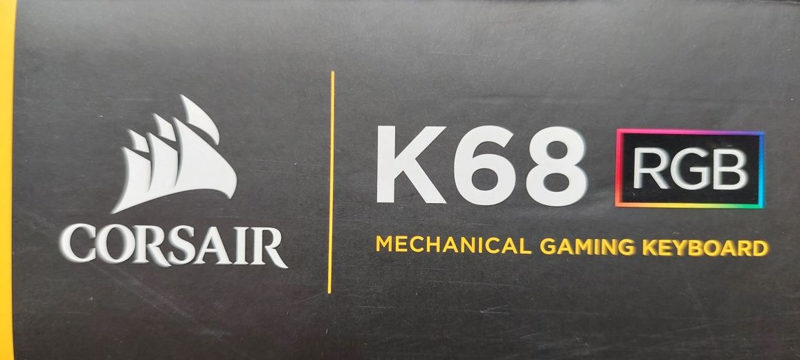Teclado mecânico para jogos K68 RGB