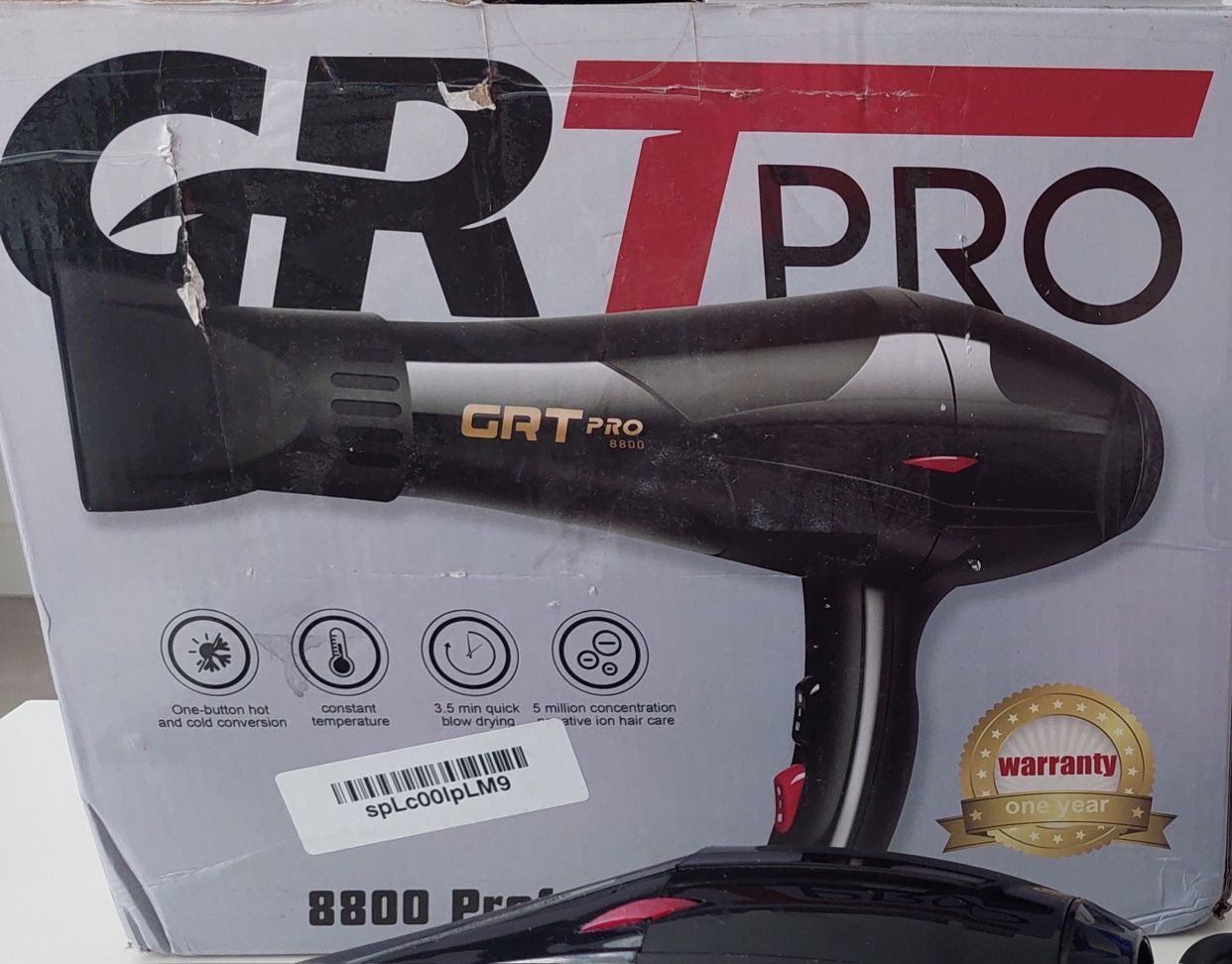 Suszarka do włosów GRT PRO 8800 Professional Dryer jonizacja 3500 W