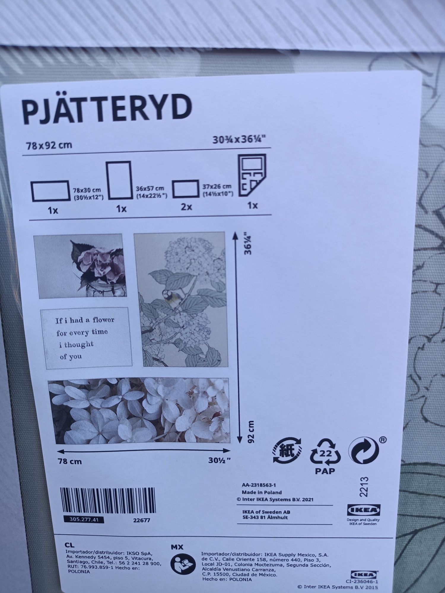 Sz-n dostawa gratis OBRAZKI zestaw obrazków IKEA