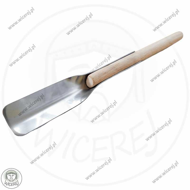 Łopatka nierdzewna Długa 37,5cm, Łyżka do nabierania miodu