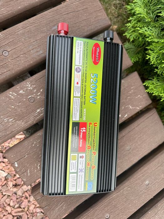 Бесперебойник 5200W‼️ Автоматический ИНВЕРТОР Плавный пуск Аккумулятор